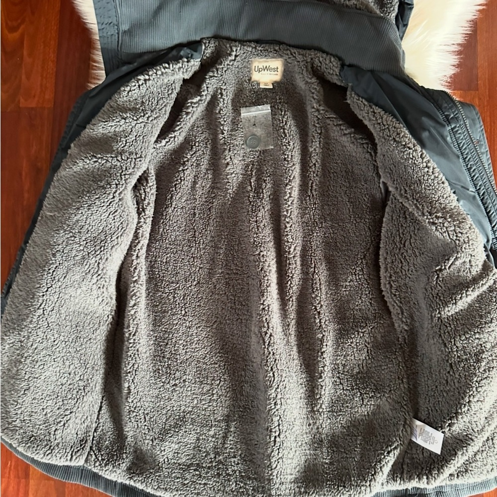 Upwest Sherpa Lined Parks Coat - Picture 8 of 12